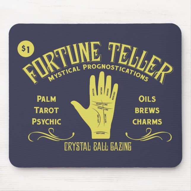 Fortune Teller Mouse Pad (Front)