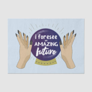 Fortune Teller, Psychic, Magic Crystal Ball Tissue Paper