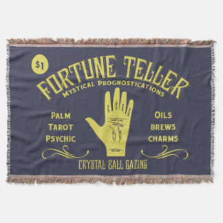 Fortune Teller Throw Blanket