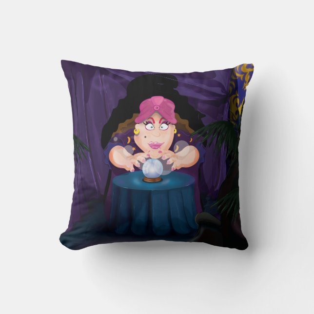 Fortune Tellers Tent Cushion (Front)