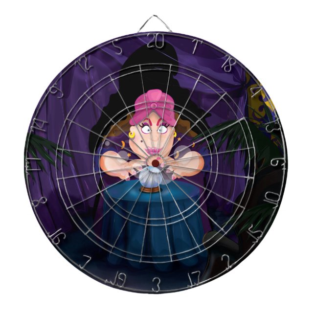 Fortune Tellers Tent Dartboard (Front)