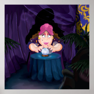 Fortune Tellers Tent Poster