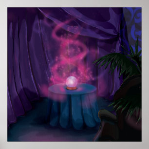 Fortune Tellers Tent Poster