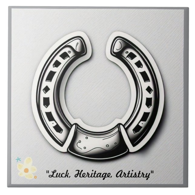 "Fortune's Blessing" Ceramic Tile (Front)