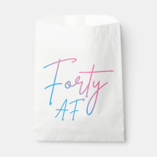 Forty AF II - Birthday Gift Favour Bag