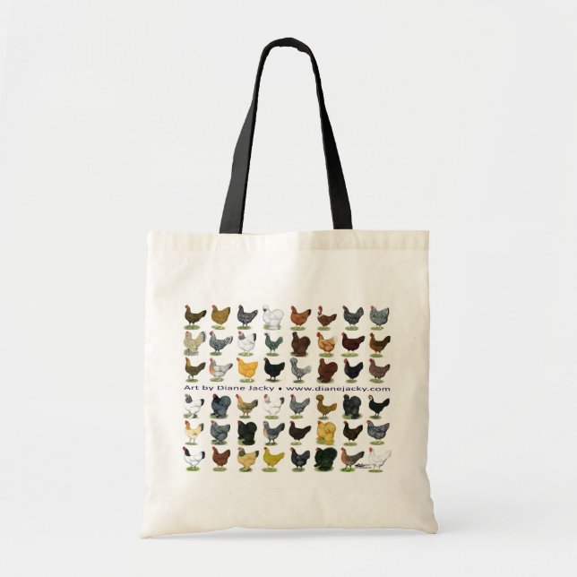 Forty-eight Hen Promo Tote Bag (Front)