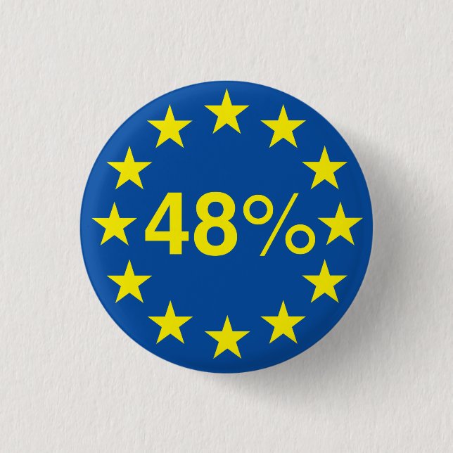 Forty Eight Percent (Small Button Badge) (Front)