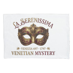 Forty & Fabulous: La Serenissima Invitation Pillowcase