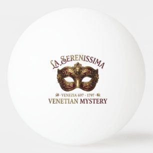 Forty & Fabulous: La Serenissima Invitation Ping Pong Ball