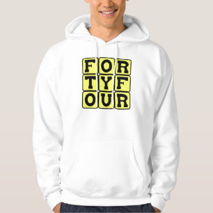 Forty Four, Number 44 Hoodie
