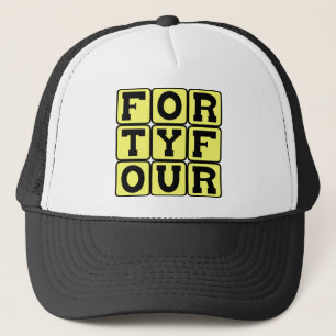 Forty Four, Number 44 Trucker Hat