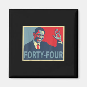 Forty Four President Obama 44 President Magnet
