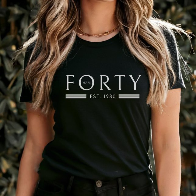 Forty Years 40th Birthday Shirt (Forty Years 40th Birthday Shirt
)