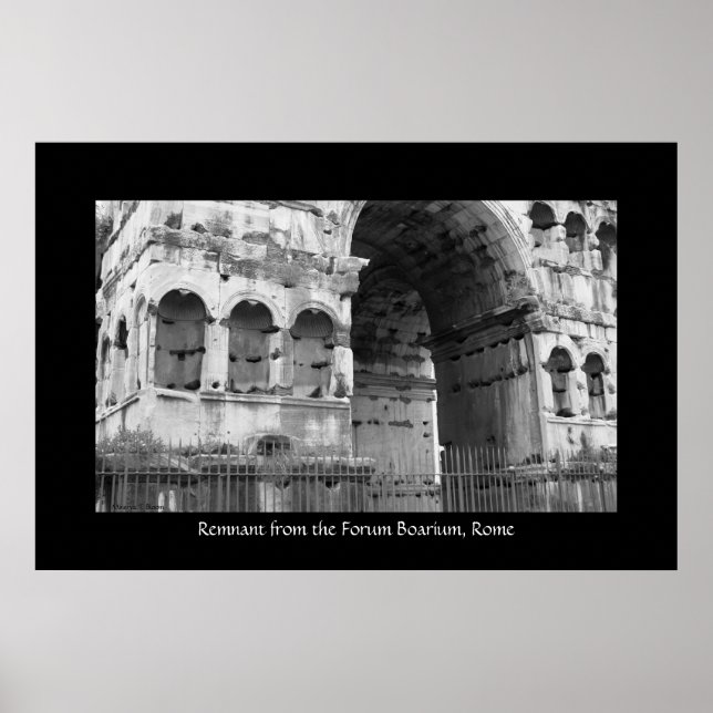 Forum Boarium, Rome Poster (Front)