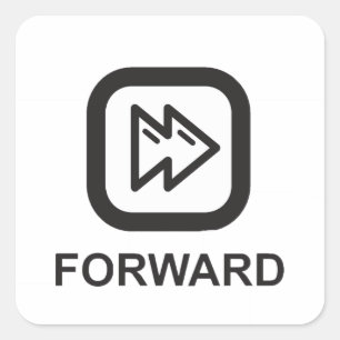 Forward Icon Stickers