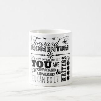 Forward Momentum mug for writers