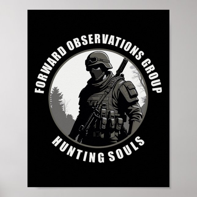 Forward Observations Group. Hunting Souls Advance  Poster (Front)
