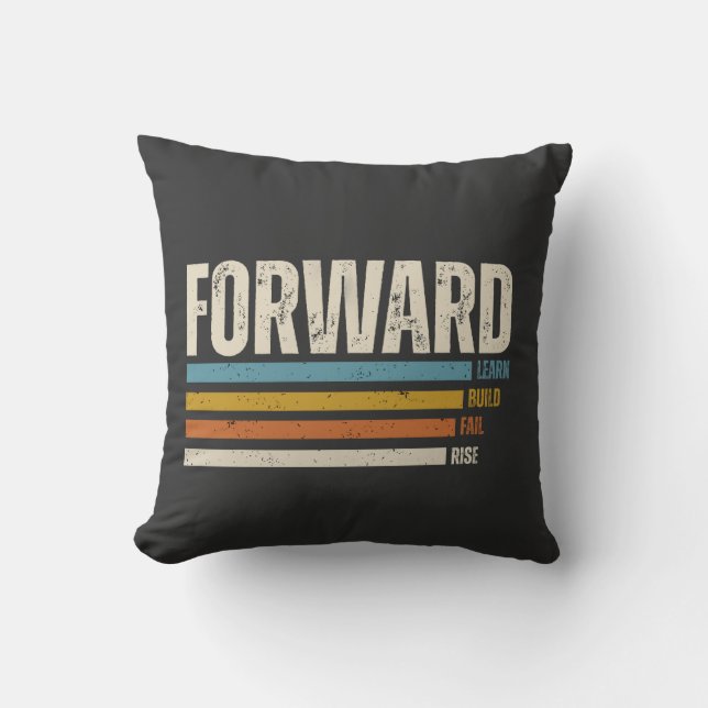 Forward Vintage Tee Cushion (Front)