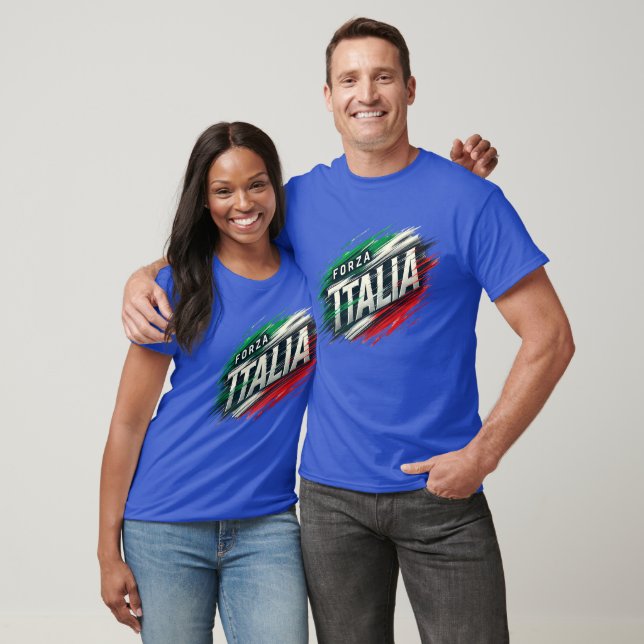 Forza Italia Design with Dynamic Effect T-Shirt (Unisex)