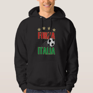 Forza Italia Italy Soccer Football Hoodie