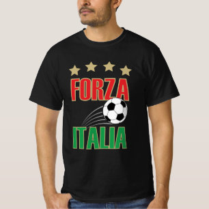 Forza Italia Italy Soccer Football T-Shirt