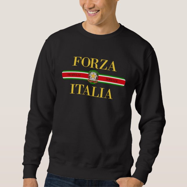 Forza Italia Los Forwards Italy Sport Football 202 Sweatshirt (Front)
