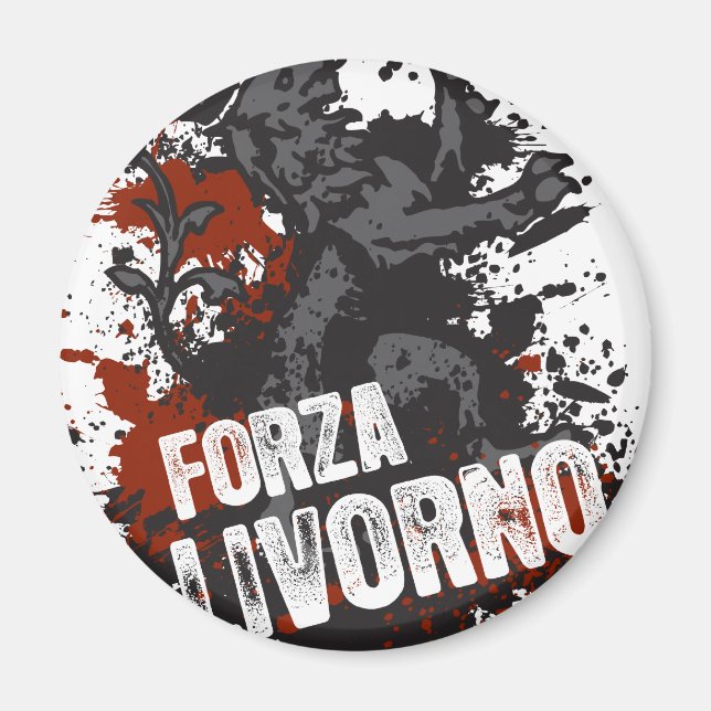 Forza Livorno Magnet (Front)