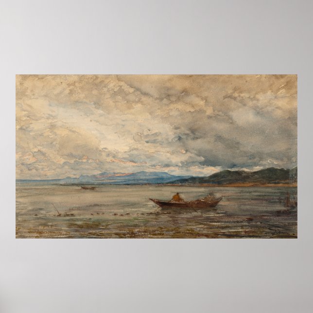 Fos, Environs De Martigues – Félix Ziem Poster (Front)