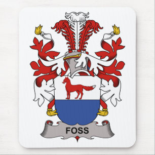 Foss Family Crest Mouse Pad