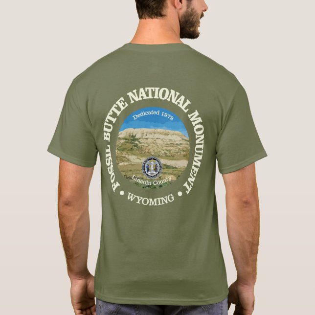 Fossil Butte (NM) T-Shirt (Back)