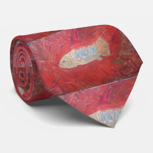 Fossil fish tie