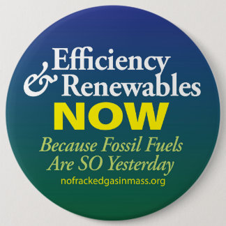 Fossil Fuels are So Yesterday Button
