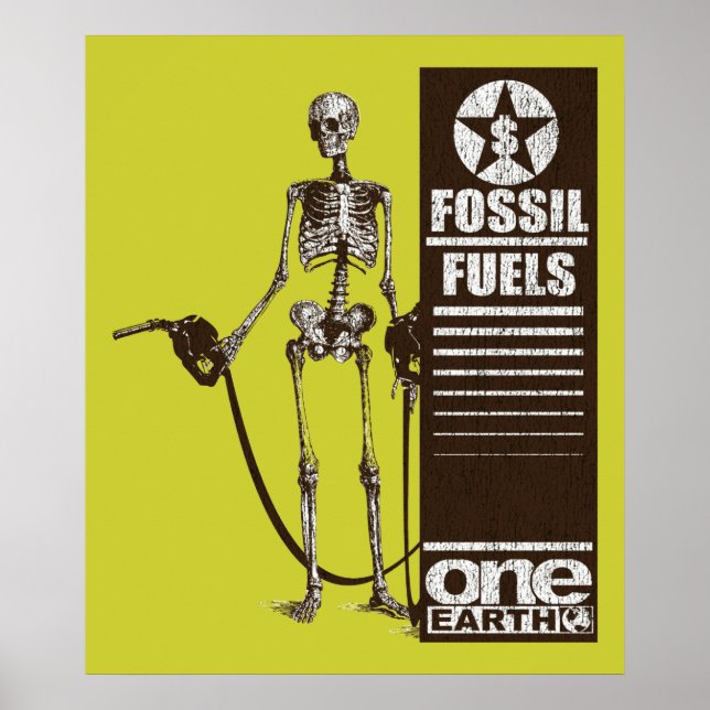 Fossil Fuels Poster (Front)
