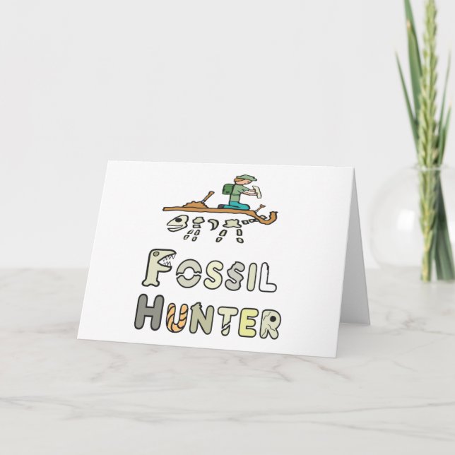 Fossil Hunter Card (Front)