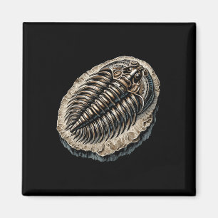 Fossil Hunter Fossil Hunting Paleontologist Trilob Magnet