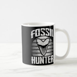 Fossil Hunter Megalodon Prehistoric Shark Tooth Me Coffee Mug