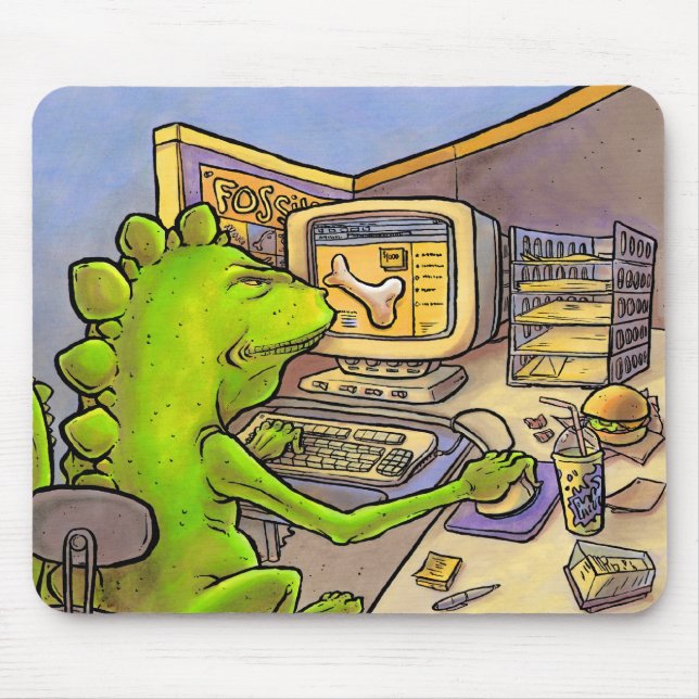 Fossil Hunter Mouse Pad (Front)