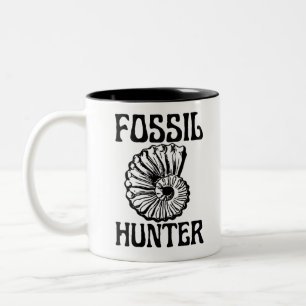Fossil Hunter Two-Tone Coffee Mug