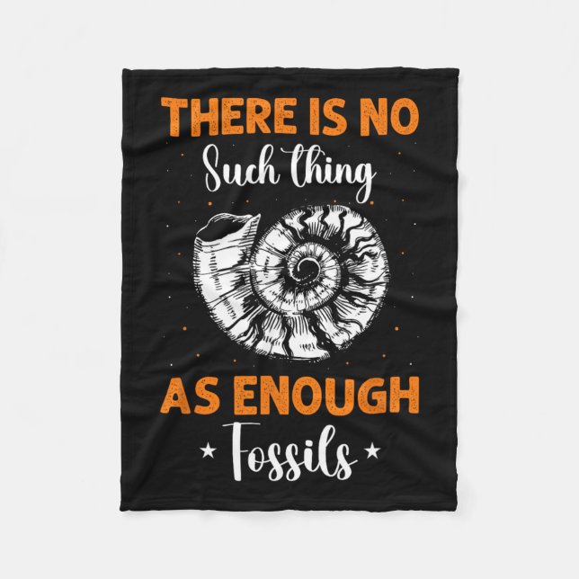 Fossil Hunting Essentials Hunter  Fleece Blanket (Front)