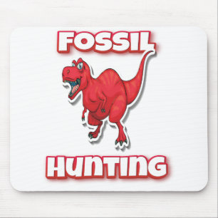 Fossil Hunting Tyrannosaurus Mouse Pad