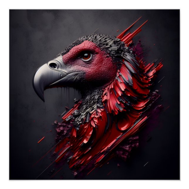 Fossilised Majesty - Another Masterpiece by AI Poster (Front)