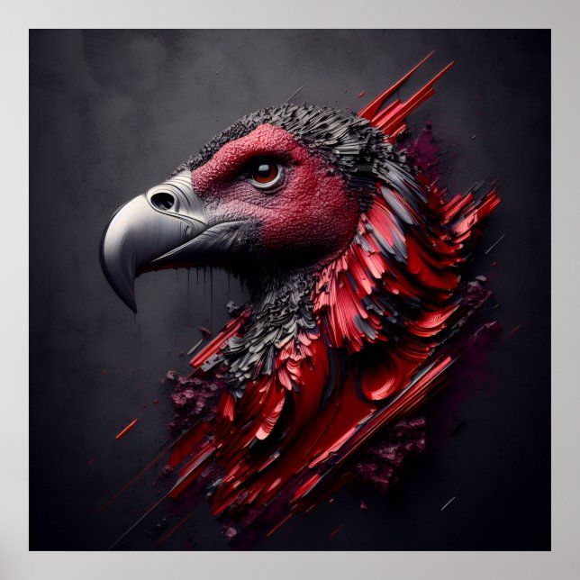 Fossilised Majesty - Another Masterpiece by AI Poster (Front)