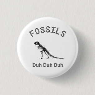 Fossils 3 Cm Round Badge