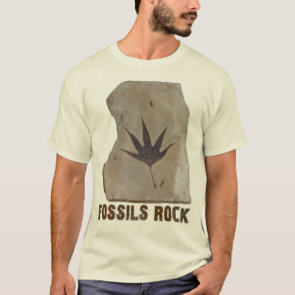 Fossils Rock for Paleontologists and Geologists T-Shirt