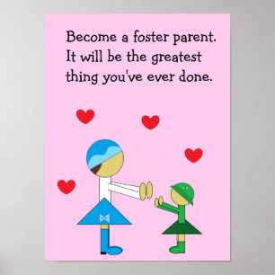 Foster Care in Pink: Poster