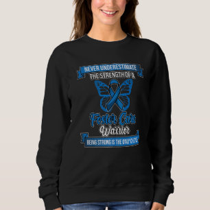 Foster Care Warrior Adopted Kids Foster Parents Gr Sweatshirt
