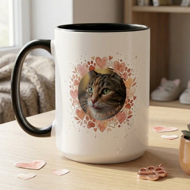 Foster Fail Celebration Pet Adoption Keepsake Mug (Foster failure celebration pet adoption mug)