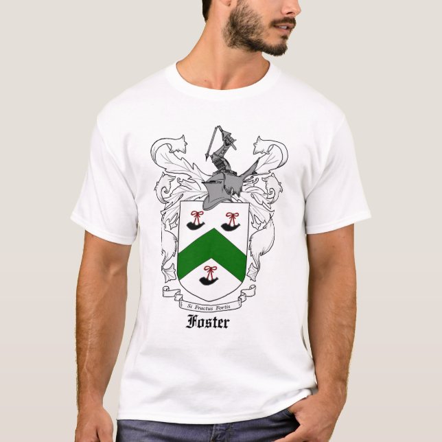 Foster Family Coat of Arms T-Shirt (Front)