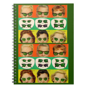 Foster Grant ad 1950s Notebook