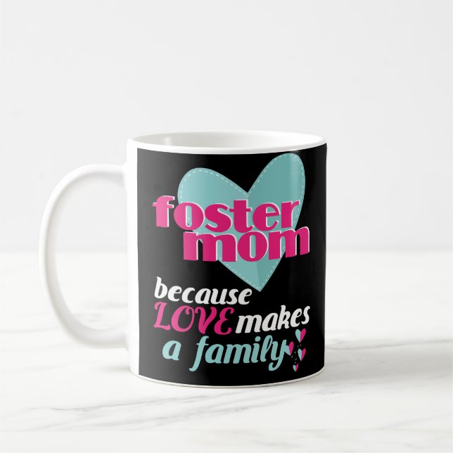 Foster Mum Parent Coffee Mug Mothers Day Gift (Left)